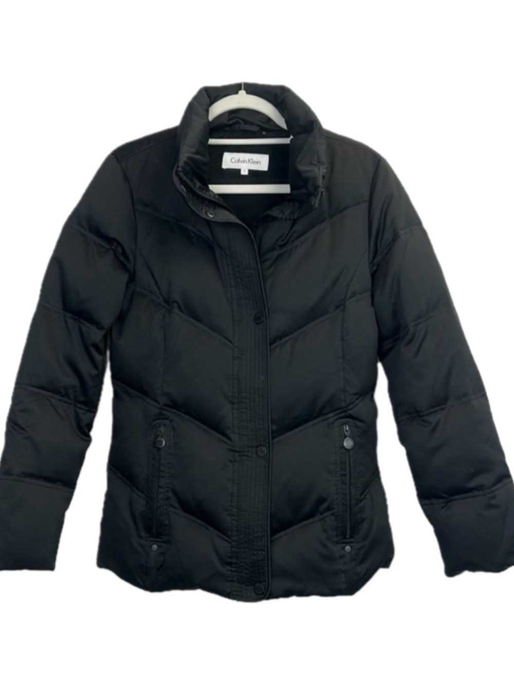 Calvin Klein Women’s Down Puffer Black Jacket